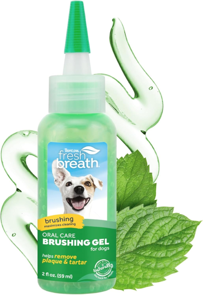 Amazon TropiClean Oral Care Brushing Gel for Dogs & Cats| Dog Toothpaste | Pet Dental Gel | Dog Teeth Cleaning Use with Pet Toothbrush | 2 oz - Honest Review and Buying guide