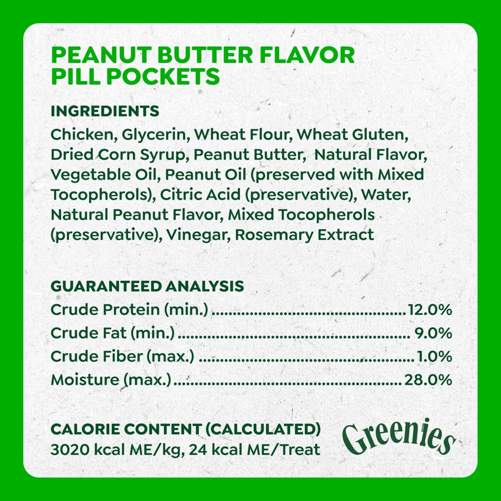 Amazon Greenies Pill Pockets for Dogs Large Size, Dog Treat Pouch for Capsule Medication, Peanut Butter Flavor, 15.8 oz. Pouch - Reviews and Buying Guide