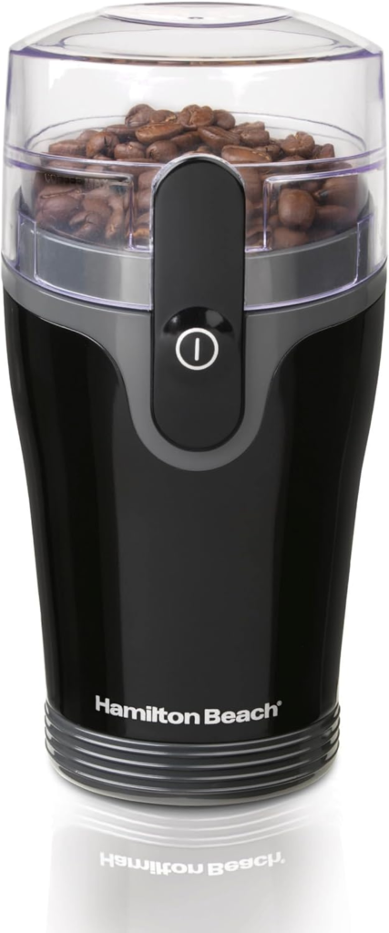 Hamilton Beach Fresh Grind Electric Coffee Grinder for Beans, Spices and More, Stainless Steel Blades, Removable Chamber, Makes up to 12 Cups, Black - Review and Buying Guide